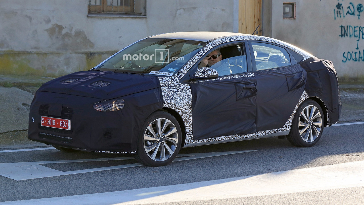 2018 Hyundai Accent spy photo