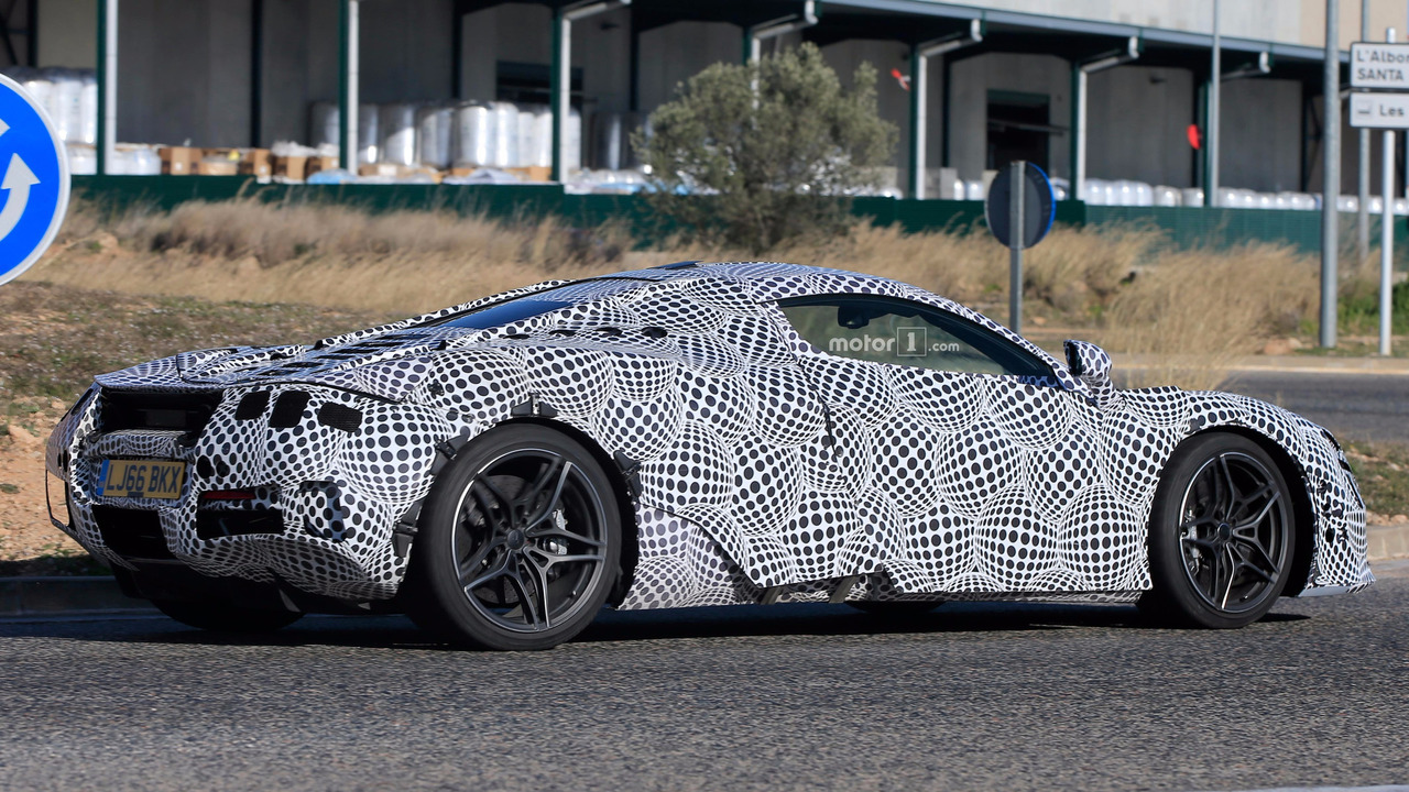 McLaren P14 Spy Shots